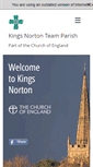 Mobile Screenshot of kingsnorton.org.uk